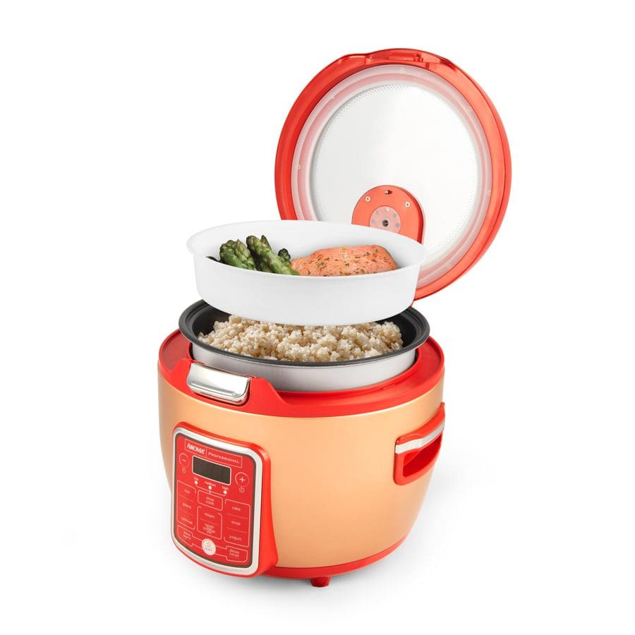 Aroma ARC-1230R 20-Cup (Cooked) Digital Rice Cooker with