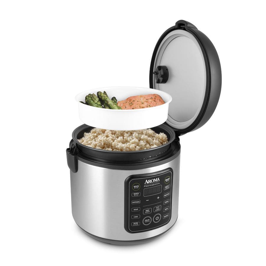 Aroma® Professional 12-Cup (Cooked) / 3Qt. Digital Rice & Grain Multicooker  (arc-6106)