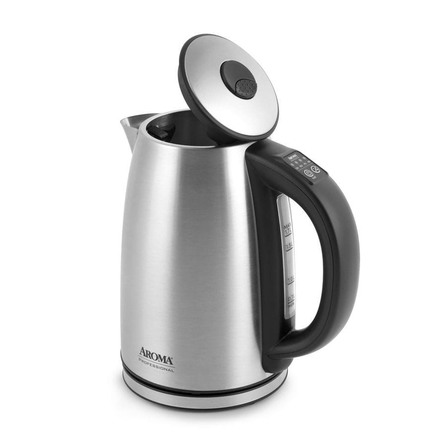 Aroma Glass Electric Kettle 1.2L/5 Cup Instant Tea Coffee BOIL WATER IN 1  MINUTE