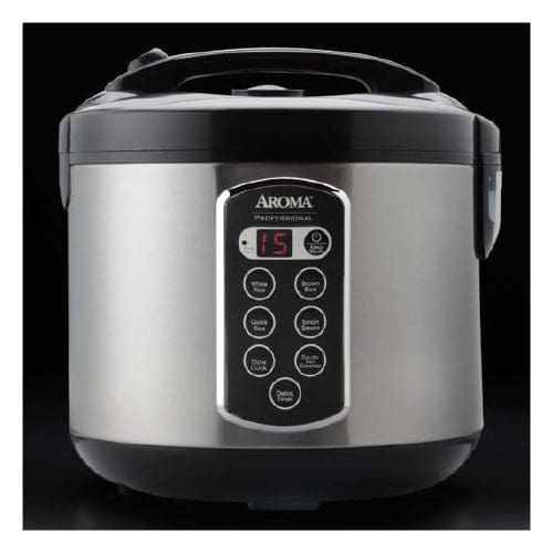 Aroma Professional ARC 2006ASB Cooker Steamer - Office Depot