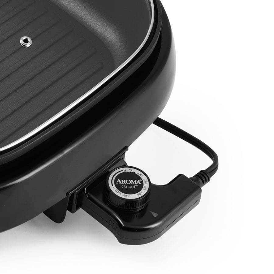 20 Grill Griddle Electric Non Stick Flat Top Indoor Countertop
