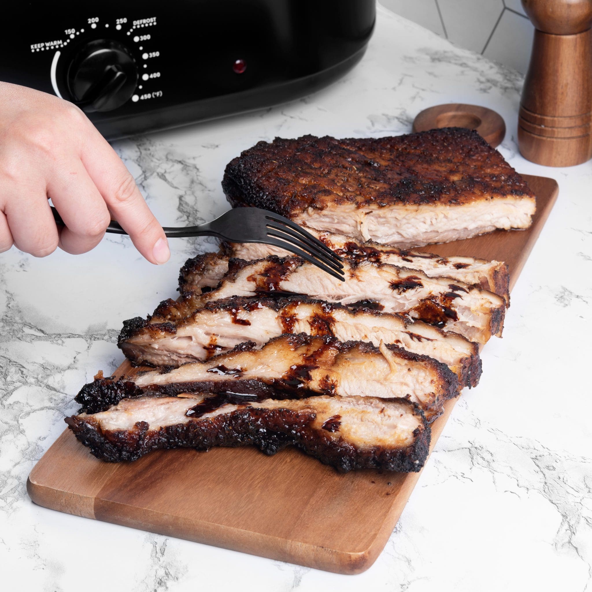 Slow Cooker Pork Belly Recipe with Honey Balsamic Glaze – Pork