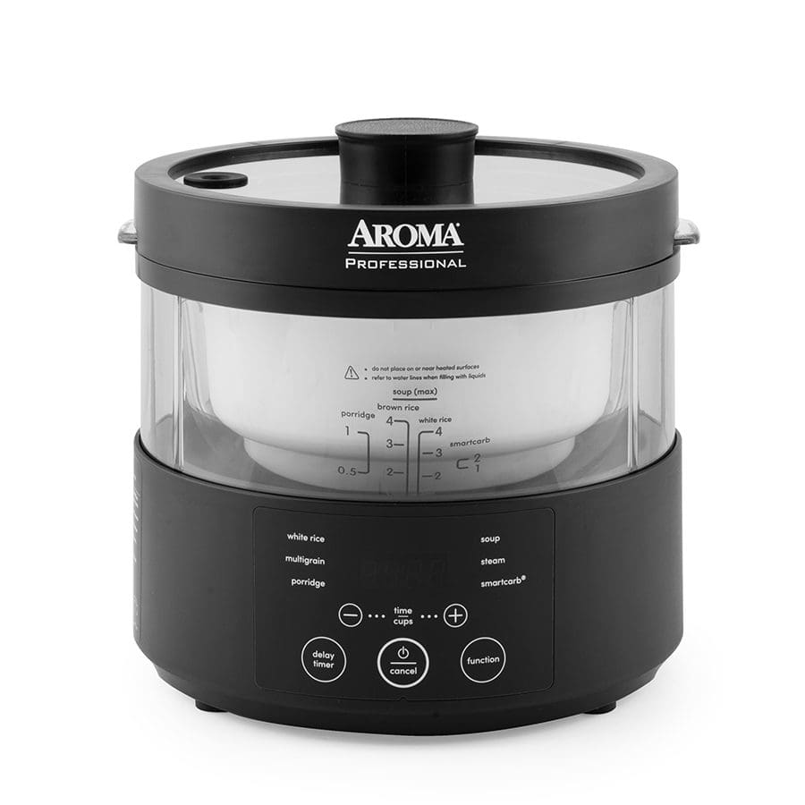 Aroma Professional 8-Cup (cooked) Digital Rice Cooker, Multi