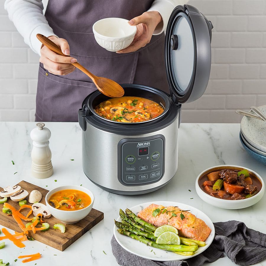 Instant Rice Cooker. Really Reduces Carbs? Instant 20-Cup Rice Cooker, Rice  & Grain Multi-Cooker 